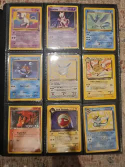Near Mint Pokemon Binder 180 Vintage To Modern Cards - Image 1