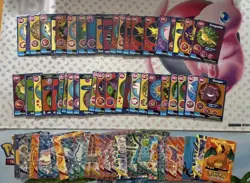 Vintage Pokemon Card Lot Fire Topps Charizard Gengar Blastoise 140 Cards - Image 3