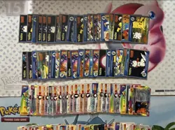 Vintage Pokemon Card Lot Fire Topps Charizard Gengar Blastoise 140 Cards - Image 5