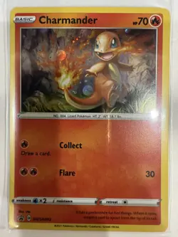 2021 SWSH: Sword & Shield Promo Cards #SWSH092 Charmander - Image 1