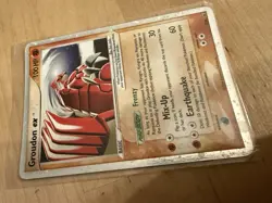 Pokemon TCG Groudon EX #038 2006 Black Star Promo Card - Image 1
