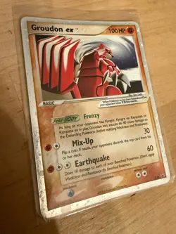 Pokemon TCG Groudon EX #038 2006 Black Star Promo Card - Image 2