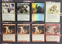 MTG Lot of 17 DAMAGED/INKED Magic the Gathering Cards - Image 2