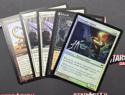 MTG Lot of 5 DAMAGED/Signed Magic the Gathering Cards - Image 1