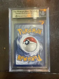 2022 Pokemon GO Pikachu Holo Card - Beckett Graded 8.5 NM-MT - Image 2