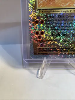 Pokemon Hitmonlee Legendary Collection Reverse Holo Rare Card 13/110 - Image 2