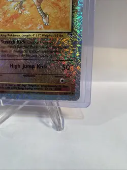 Pokemon Hitmonlee Legendary Collection Reverse Holo Rare Card 13/110 - Image 5