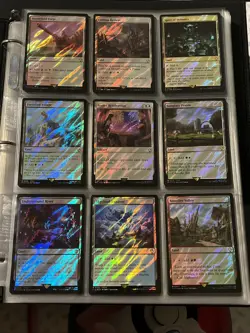 Final Fantasy Surge Foil Rare Uncommon Common Land 198x Card Lot N/M Condition - Image 1