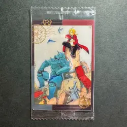 S2494 Edward Alphonse Elric Japanese Fullmetal Alchemist VR Wafer Card Sealed - Image 1