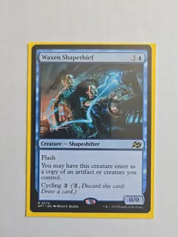 Waxen Shapethief - Aetherdrift - NM - MTG Magic - Rare - Creature - Image 1