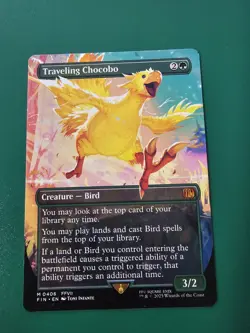 Traveling Chocobo (Borderless) Final Fantasy Regular - Image 1