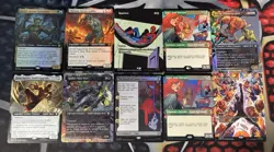 Mtg Magic Spider-Man Lot Of 10 Cards Rare - Image 1