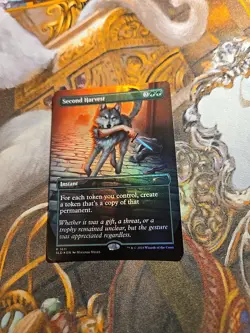 Second Harvest Foil MTG Secret Lair - Pack Fresh - - Image 1