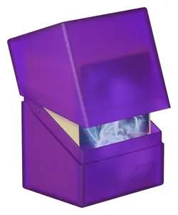 Ultimate Guard 80+ Boulder Standard Size Deck Case Amethyst (Purple) MTG Pokemon - Image 3