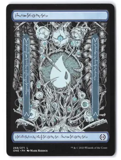 Island () - Full Art #268 Phyrexia: All Will Be One NM - Image 1