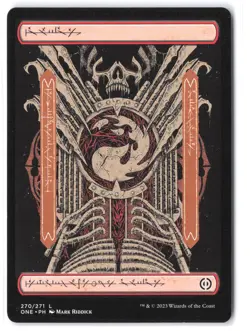 Mountain () - Full Art #270 Phyrexia: All Will Be One NM - Image 1