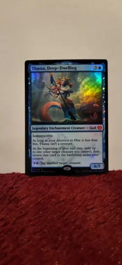 MTG Thassa, Deep-Dwelling Foil +NM- Legendary Commander - Image 1