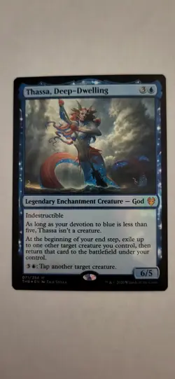 MTG Thassa, Deep-Dwelling Foil +NM- Legendary Commander - Image 2