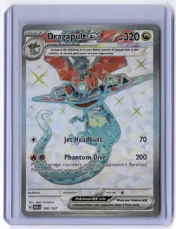 Dragapult ex - 200/167 Ultra Rare Holo NM Pokemon SV06: Twilight Masquerade - Image 1