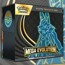 Pokemon TCG Mega Evolution Elite Trainer Box Lucario ETB - IN HAND - Image 1