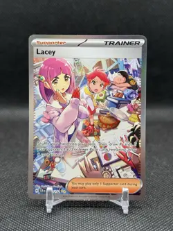 Lacey 172/142 Pokemon TCG Stellar Crown Special Illustration Rare Card - Image 1