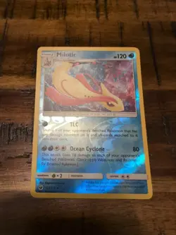 Milotic 27/111 Sm-Crimson Invasion Reverse Holo Pokemon Feebas Stage 1 Rare Cute - Image 1