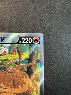 Charizard V Full Art 2022 Pokemon Black Star Alt Art Promo SWSH260 Sword Shield - Image 3