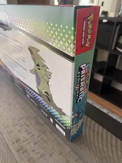 Pokemon Lucario Ex Tyranitar Ex Premium Collection Prismatic Evolution - IN HAND - Image 4