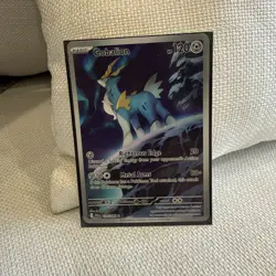 Pokemon TCG Cobalion 144/086 Black Bolt Illustration Rare S&V IR English NM - Image 1