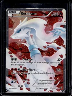 2013 Pokemon Black & White Legendary Treasures Reshiram Radiant Collection #RC22 - Image 1