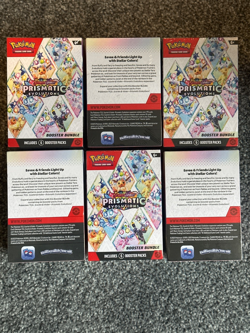 Pokemon TCG: Prismatic Evolutions Booster Bundle SEALED NEW 6x BOXES - Image 2