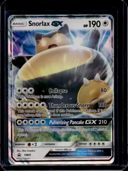 2016-19 Pokemon SM Black Star Promos Snorlax #SM05 - Image 1