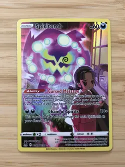 Pokemon TCG Spiritomb Lost Origin Trainer Gallery TG09/TG30 Holo Ultra Rare - Image 1