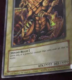 The Winged Dragon of Ra (Ultra Rare) GBI-003 Yu-Gi-Oh! NM/LP - Image 2