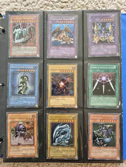 Yugioh Binder Collection - 180 Cards - All Played Condition - Image 1