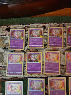 Pokemon Celebrations Lot Of 38 Mew Cards. # O11/025 - Image 3