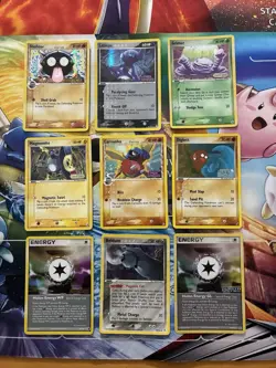 Vintage Pokemon Card Lot Reverse Holo Fire Sableye Grimer - Image 1