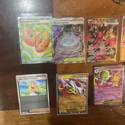 Mega Evolutions Pokemon Card Lot Of 9 Mega Gardevoir EX, mawhile, & tin/sticker - Image 2