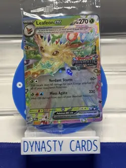 Pokemon TCG Leafeon EX Card 006/131 Stamped Prismatic Evolutions SEALED - Image 1