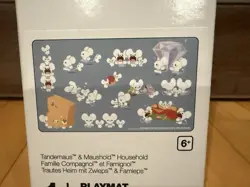 New Pokemon TCG Card Game Center Exclusive Tandemaus Maushold Household Playmat - Image 2