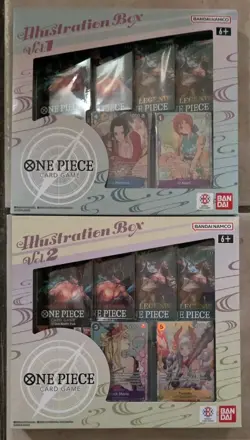 One Piece Trading Card Game: Illustration Box Volume 1 & 2 IN HAND - Image 1