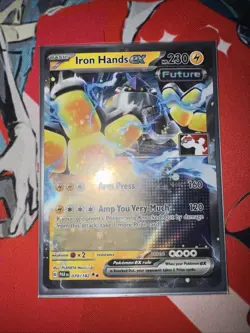 Iron Hands ex 070/182 Prize Pack Series Cards Holo - Image 1