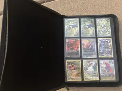 Pokemon Card Lot Binder Mix Comes With Binder, Different Conditions - Image 1