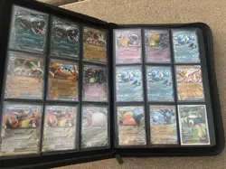Pokemon Card Lot Binder Mix Comes With Binder, Different Conditions - Image 2