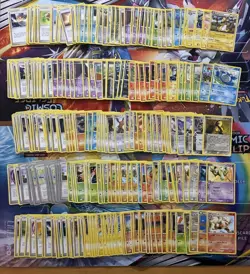 Vintage Pokemon Card Lot Fire Poliwrath Ampharos Arcanine Etc 265+ - Image 1