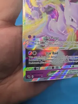 Pokemon TCG Mewtwo VSTAR Holo Ultra Rare Card 031/078 Near Mint Condition - Image 2