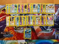 Vintage Pokemon Card Lot Fire E Series Blastoise Pikachu Eevee 44 Cards - Image 3