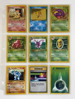Pokemon Card Binder Collection - Vintage Card Lot | 1999-2000 WOTC Rare/Uncommon - Image 1