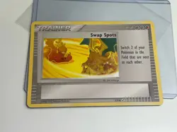 Swap Spots 2007 5/8 Pokemon Trading Figure Game Trainer Card Charizard - Image 1