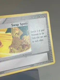Swap Spots 2007 5/8 Pokemon Trading Figure Game Trainer Card Charizard - Image 4